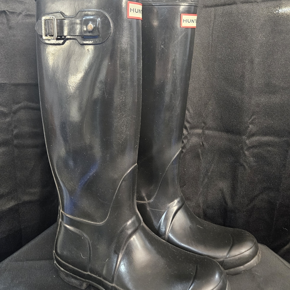 Hunter Classic Black Tall Boots